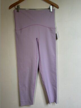 SPANX Booty Boost Leggings NWT Large Lavender High Waisted Sculpt Workout